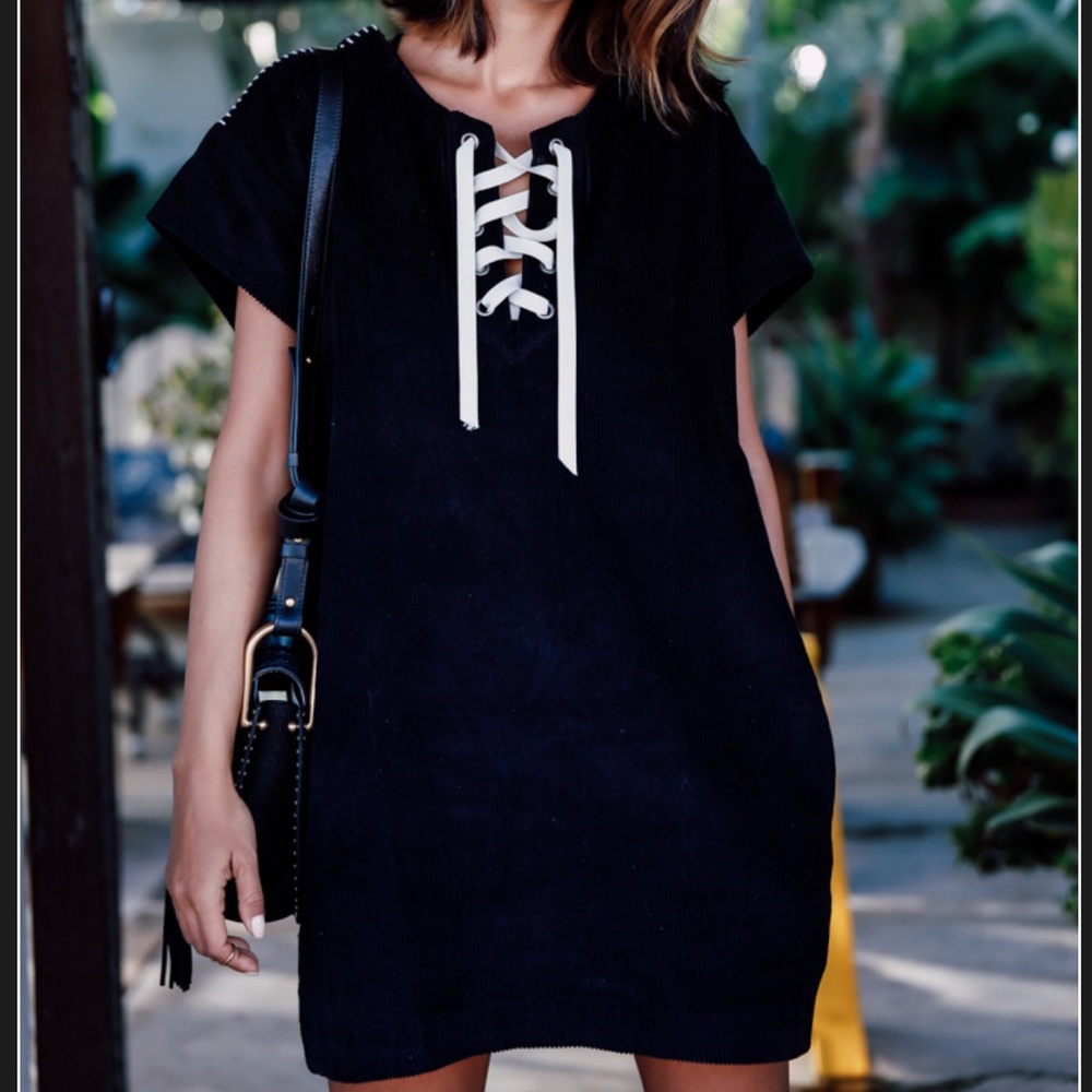 St. Roche Corduroy Danny Dress - Picture 1 of 4